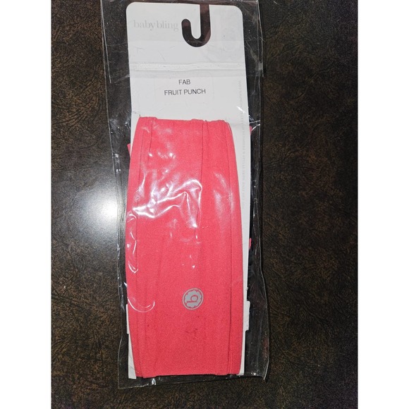 #798 Original Baby Bling Fab-Bow-Lous baby headbands in Fruit Punch NEW - Picture 2 of 2